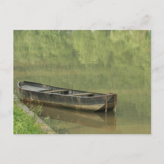 silent boat postcard (Front)