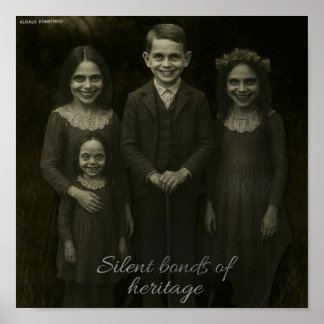 Silent bonds of heritage poster