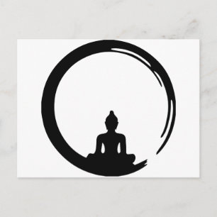 silent Buddha Postcard