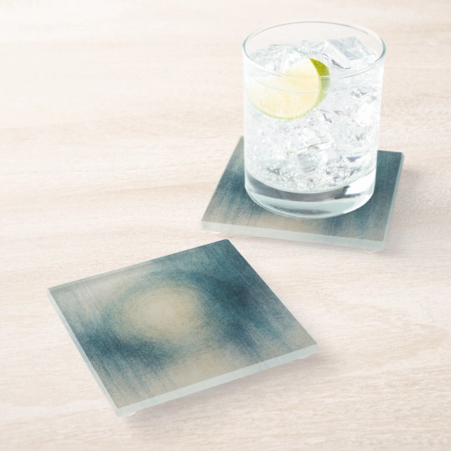 Silent Convergence (Remembered Future Pt 1) Glass Coaster (Angled)