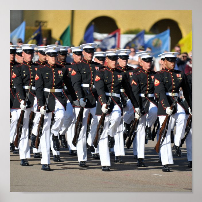 Silent Drill Team Poster | Zazzle.com