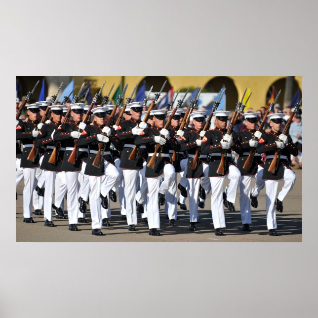 Silent Drill Team Poster (Front)