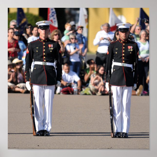 Silent Drill Team Precision Poster (Front)