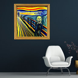 Silent Echoes: Unveiling Edvard Munch&#39;s The Scream Poster