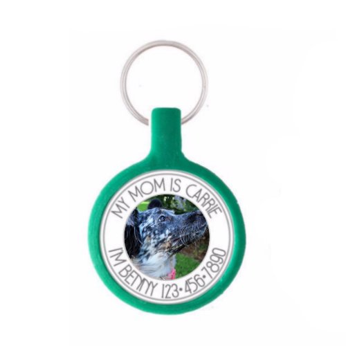 Silent  Eco_Friendly Personalized Pet ID Tag