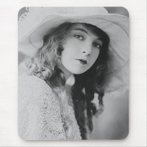 Silent Film Star Lillian Gish Mouse Pad