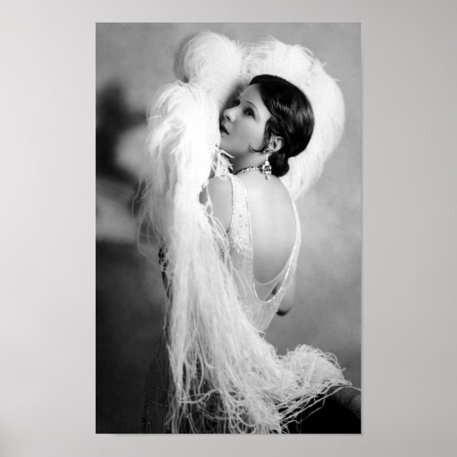 Silent Film Star Norma Talmadge Poster (Front)