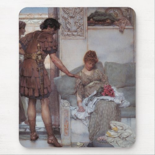 Silent Greeting by Lawrence Alma_Tadema Mouse Pad