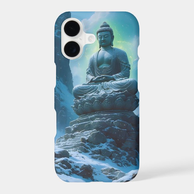 Silent Guardian of the Peaks iPhone Case (Back)