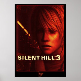 Silent Hill 3 Box Art Cover Red Version Poster