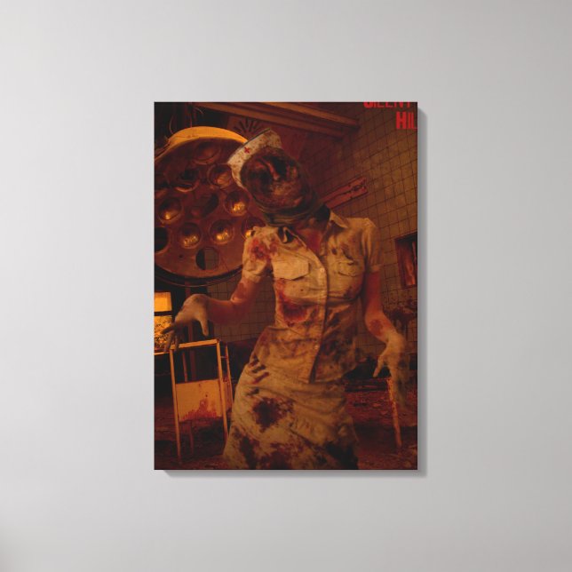 Silent Hill Nurse Canvas Print (Front)