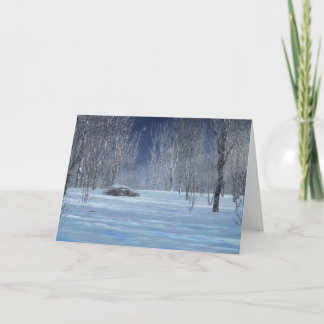 Silent Light Christmas Card