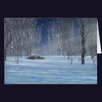 Silent Light Christmas Card