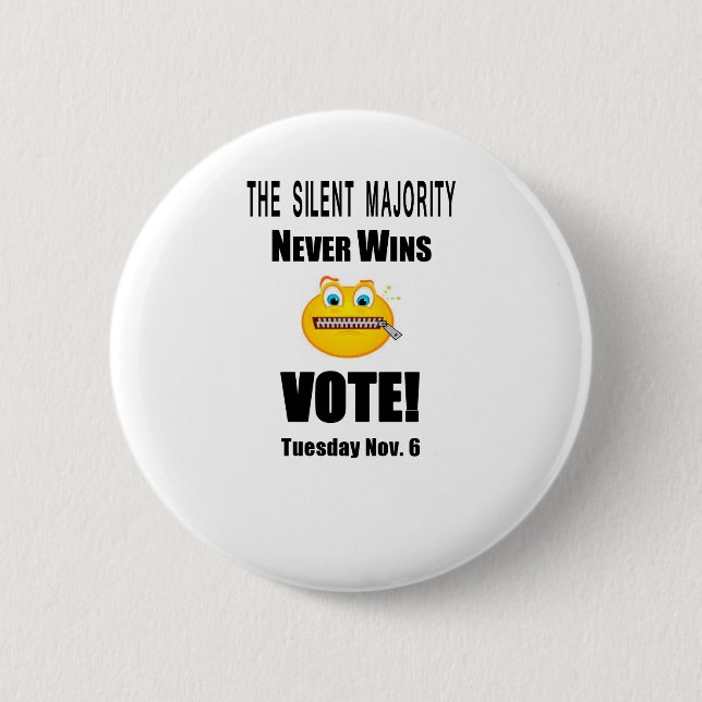 Silent Majority #1.pdf Pinback Button (Front)
