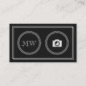 "Silent Movie" Photographer Business Cards (Front)