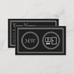 &quot;silent Movie&quot; Windows And Doors Business Cards at Zazzle