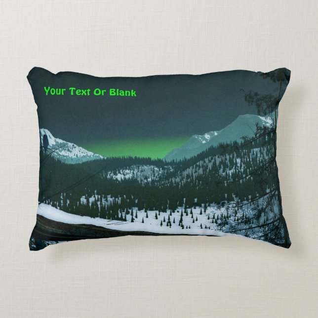 Silent Night Accent Pillow (Front)