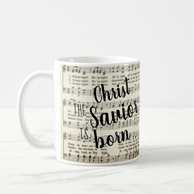 Silent Night Coffee Mug (Left)