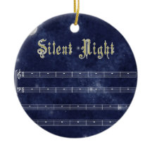Silent night decoration - night sky