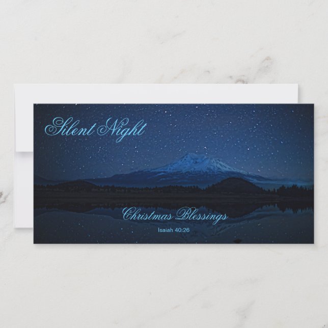 SILENT NIGHT HOLIDAY CARD (Front)