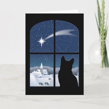 Silent Night  Holy Night Card by lamessegee at Zazzle