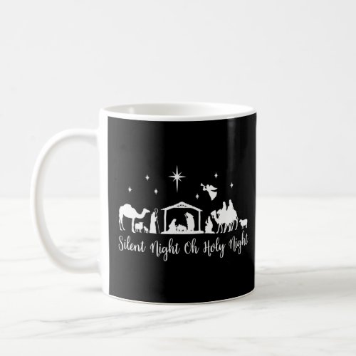 Silent Night Holy Night Nativity Religious  Coffee Mug