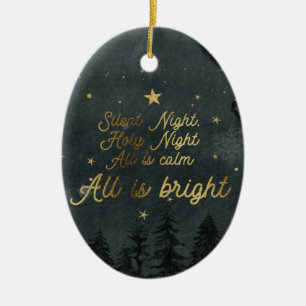 SILENT NIGHT, HOLY NIGHT ORNAMENT
