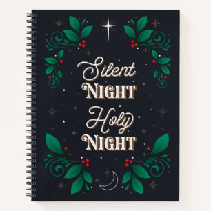 Silent Night, Holy Night Sketchbook Notebook