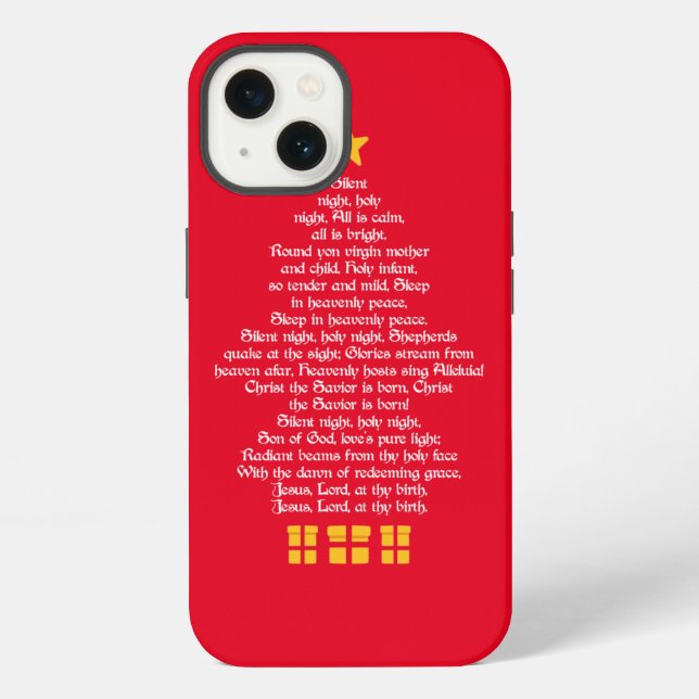 Silent Night Iphone Case (Back)
