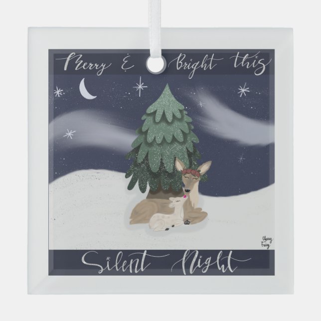 Silent Night Ornament (Front)