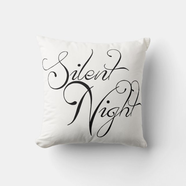 SILENT NIGHT PILLOW (Front)