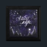 Silent Night - romantic Holiday snow scene Jewelry Box<br><div class="desc">Silent Night - romantic Holiday snow scene during the earlier morning while the moon is glistening over a blanket of fresh new snow.</div>