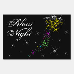 Silent Night Sign