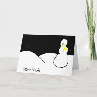 Silent Night, Silent Night Holiday Card