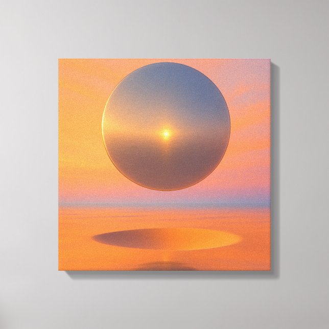 Silent Orbit Canvas Print (Front)