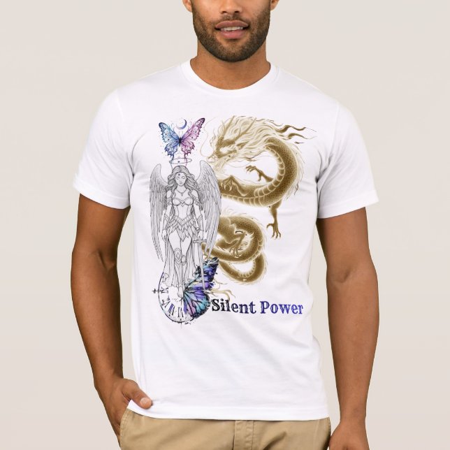 Silent Power Graphic Tee (Front)