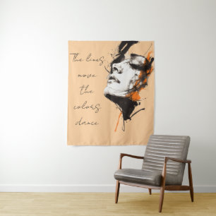 Silent Power Tapestr  Tapestry