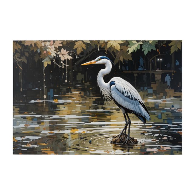 Silent Reflection Acrylic Print (Front)