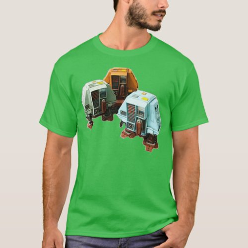 Silent running robots 1 T_Shirt
