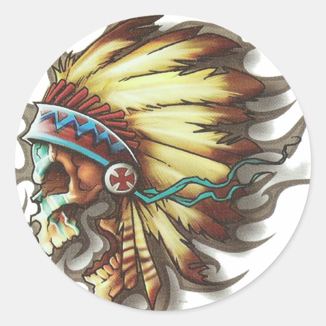 Silent Scream Classic Round Sticker (Front)