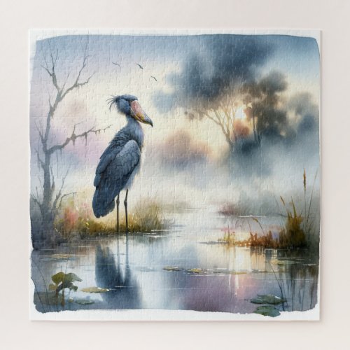 Silent Sentinel 2 _ Watercolor Jigsaw Puzzle