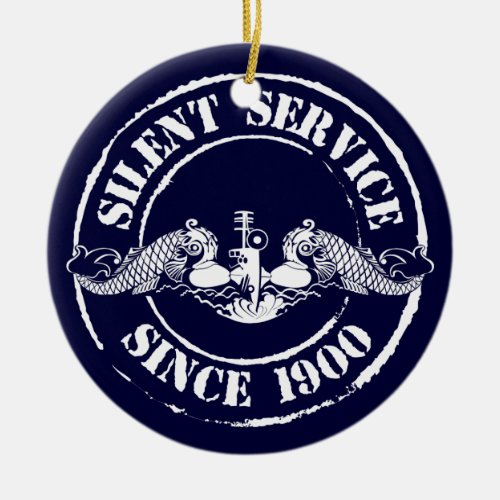 Silent Service Ceramic Ornament