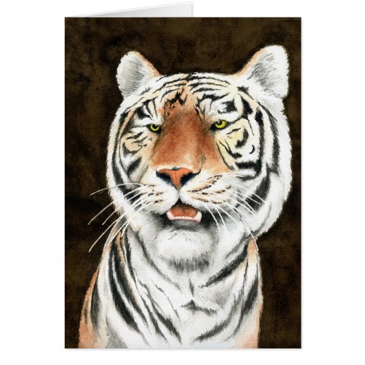 Silent Stalker - Tiger Card (Front)