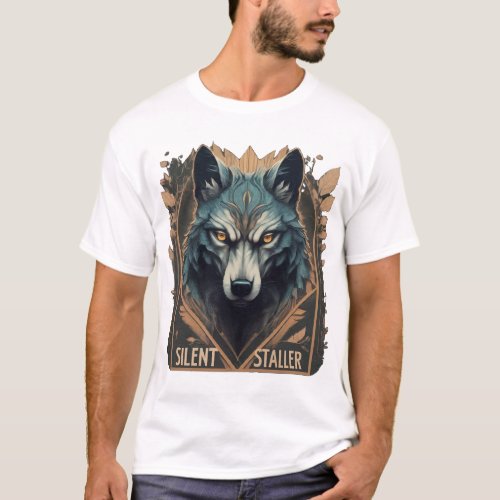 Silent staller  wolf  T_Shirt