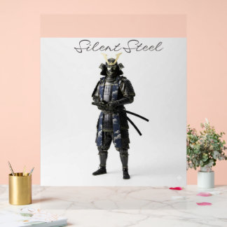 Silent steel poster
