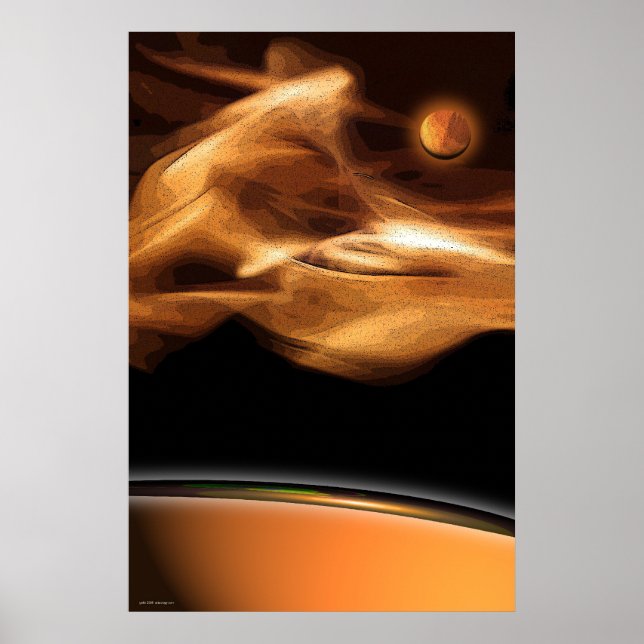 Silent Storm by Gregory Gallo Poster (Front)