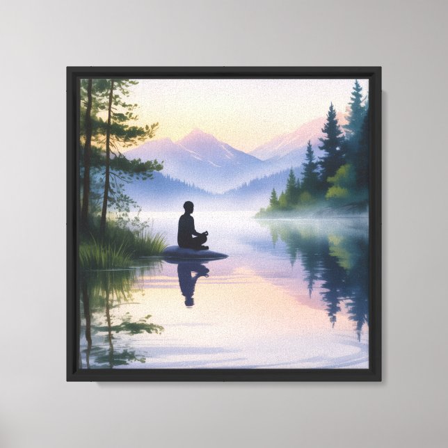 Silent Strength Canvas Print (Front)