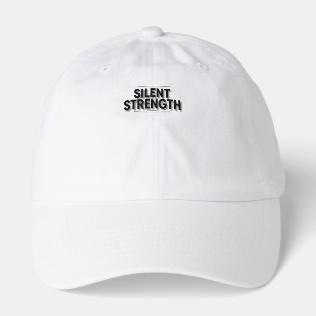 Silent Strength Hat (Front)