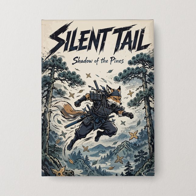Silent Tail Button (Front)
