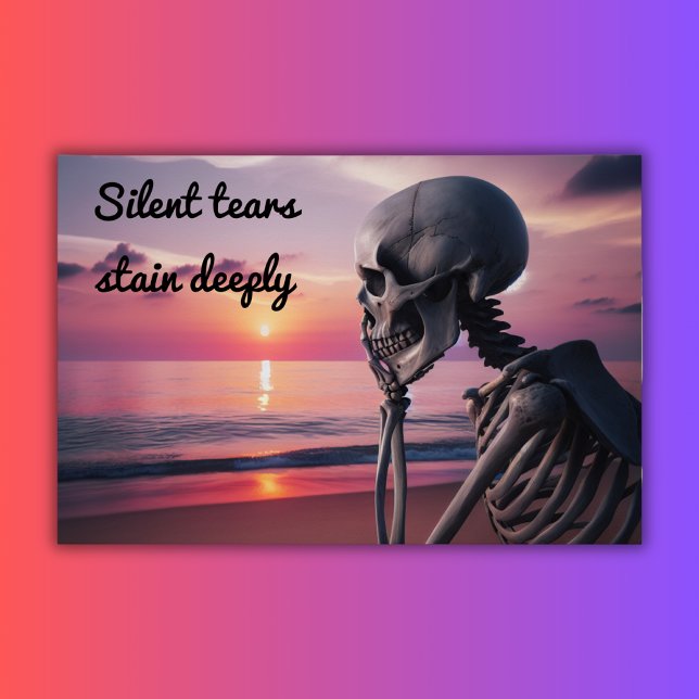 Silent tears stain deeply | poster (Creator Uploaded)